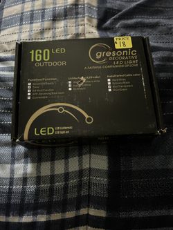 Gresonic 160 LED Outdoor Decorative Lights - 5 Boxes