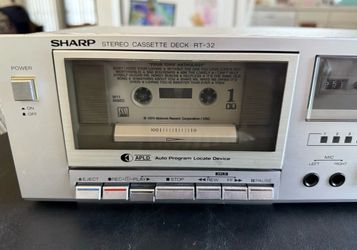 Sharp - RT-32 Stereo Cassette Deck “Dolby” (RARE)