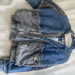 Vintage Guess Two Tone Jean Jacket 