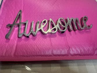 Awesome sign- decor
