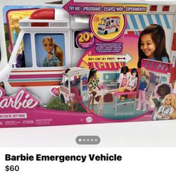 Barbie Emergency Vehicle