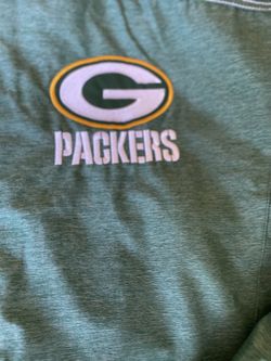 Green Bay Packers On Field Heavy Coat Jacket Reebok