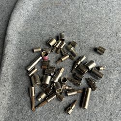 Lot Of 40 Impact Socket Drive(Used) 
