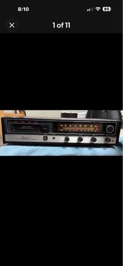 VTG Realistic 8 Track Stereo Receiver AM/FM Radio 12-1403A Modulette 8 Tested