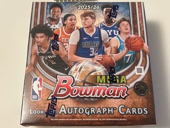 2025-26 Topps Bowman NBA Mega Box