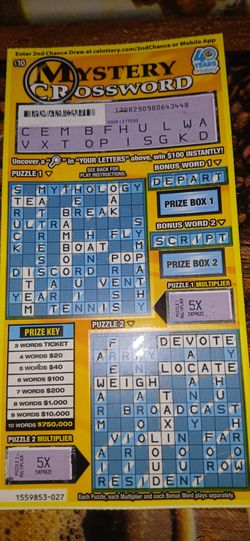 Mystery Crossword