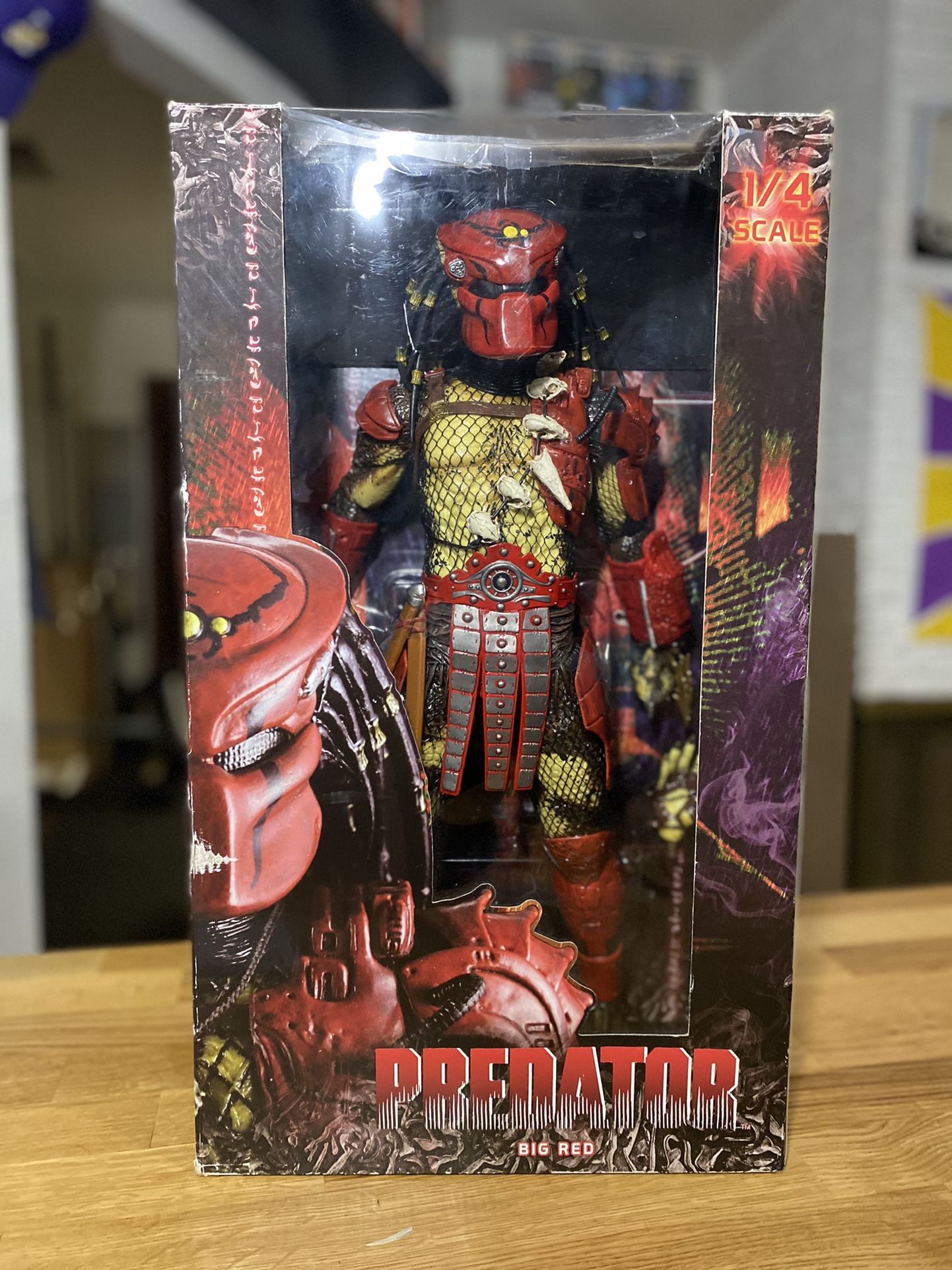 NECA Big Red Predator 1/4 Scale (RARE)