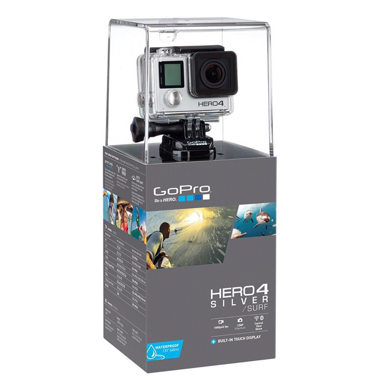 GoPro Hero 4 Silver, Brand New Unopened