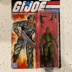 Retro G.I. Joe Lonzo "Stalker" Wilkinson Action Figure