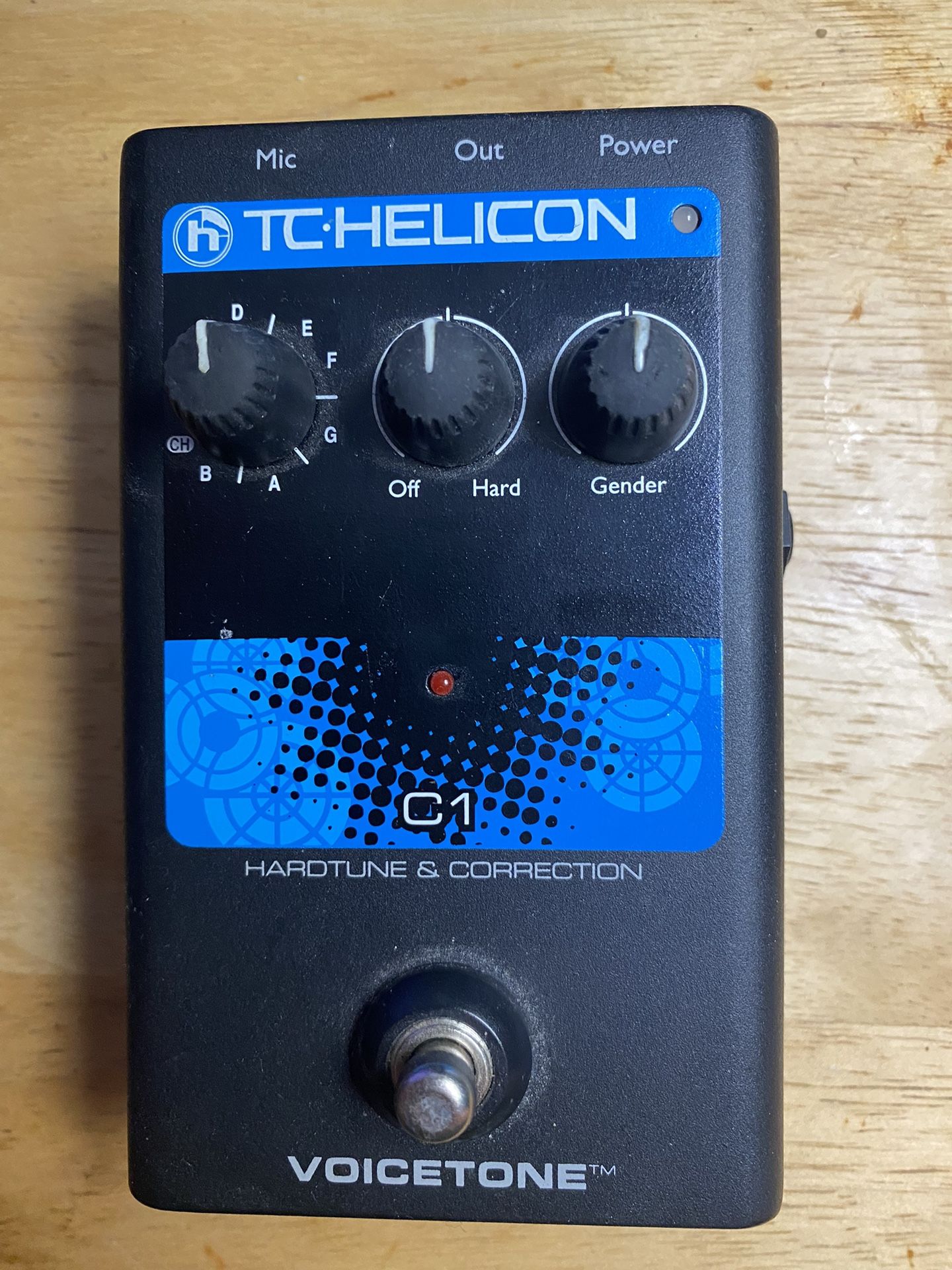 TC Helicon AutoTune Pedal