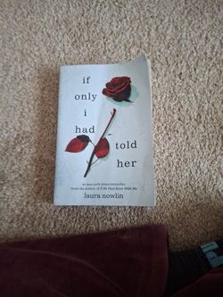 If Only I Had Told Her By Laura Nowlin