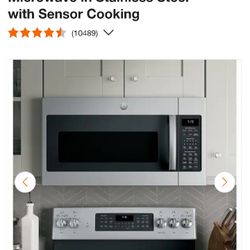 Brand New GE Over The Range Microwave 