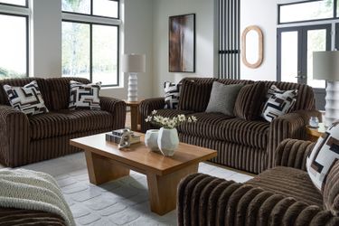 🤎JUST IN!!! TRENDY Brown Living Room Sofa Loveseat & Chair $10 DOWN