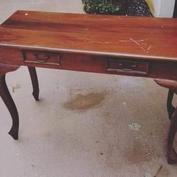 "AS IS" for sale: Wood Desk / Council Table.