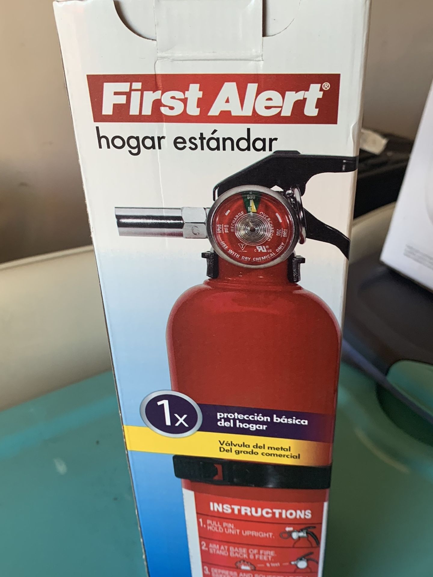 First Alert Fire Extinguisher