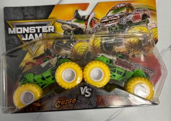Monster Jam Pirates Curse and Zombie