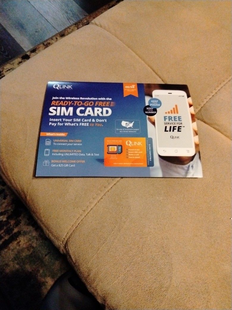 QLINK WIRELESS SIM CARD 