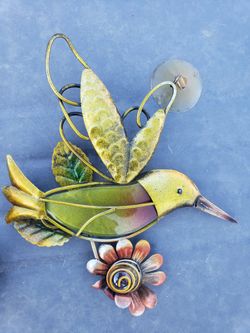 Hanging bird