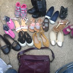 For people shipping containers overseas kids shoes and purses all for only $30