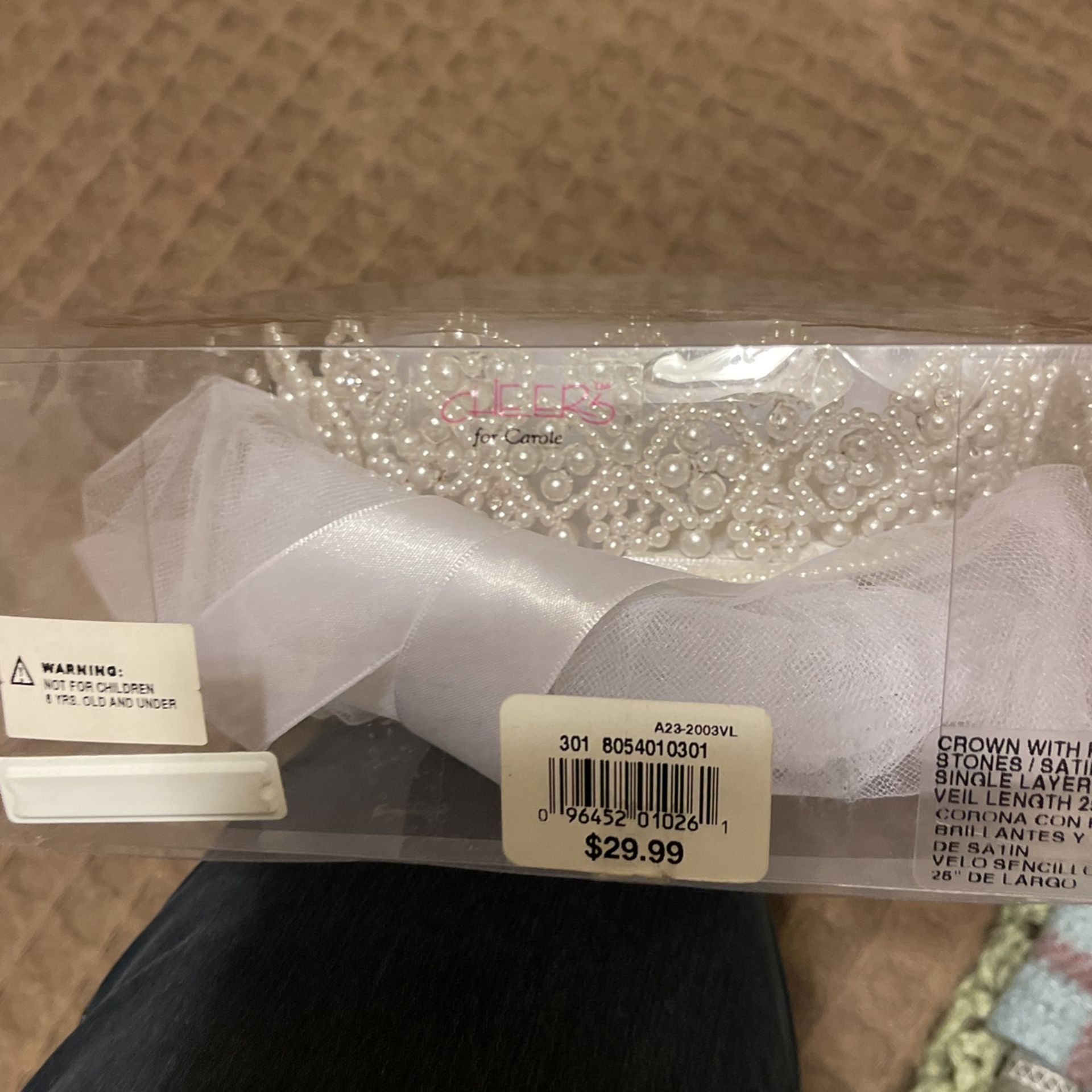 First Communion Or Flower Girl Head Piece New