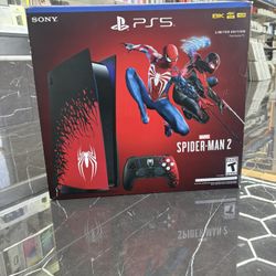 PLAYSTATION 5 MARVEL SPIDER MAN LIMITED EDITION