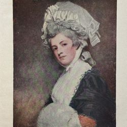 MRS. ROBINSON ‘PERDITA’ English George Romney Fine Art Print Vintage Original  1900’s Antique London England Printed Collectible ARTIST PAINTER