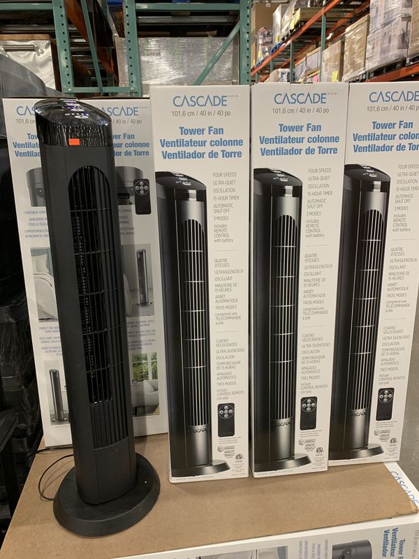 Brand New Cascade 40" Tower Fan with Remote for Sale in Tempe, AZ - OfferUp