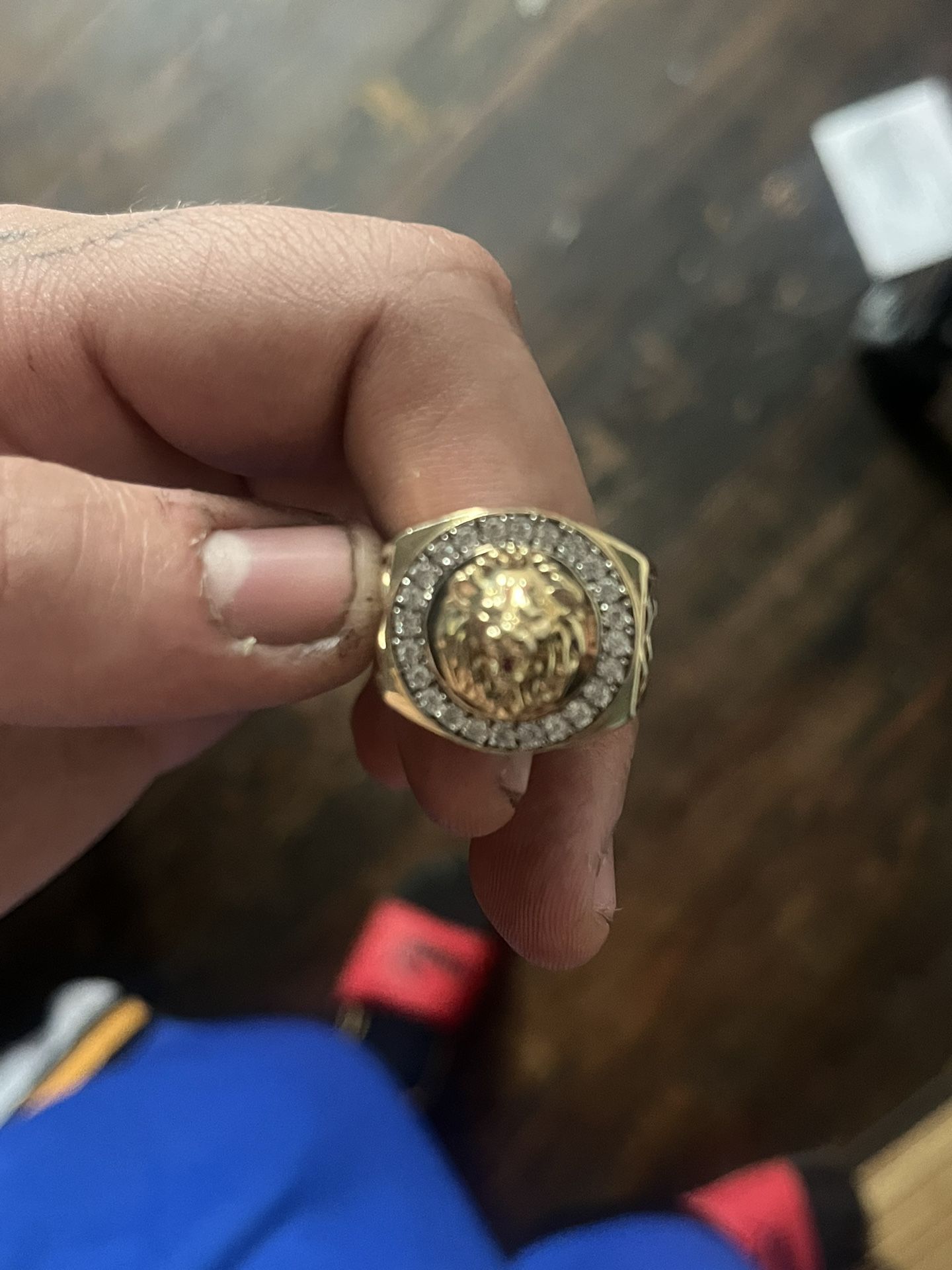 Lion Head Ring 9.5