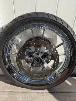 Harley enforcer rims and tires