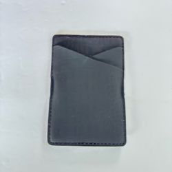 Phone Wallet Stick On - Android and iPhone Wallet and Card Holder for Women and Men - Durable with Non-Slip Lining Secures Up to 2 Cards