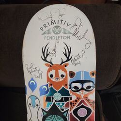 Primitive Pendleton Signed Deck 