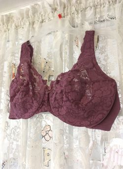  UNDERWIRE BRA - NEW - 44C MAUVE