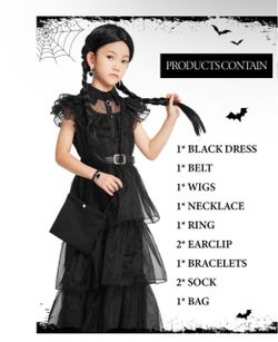 Halloween Costume Wednesday Dress-up