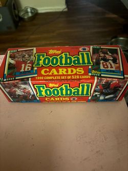 1990 Topps Football Cards Complete Set 528