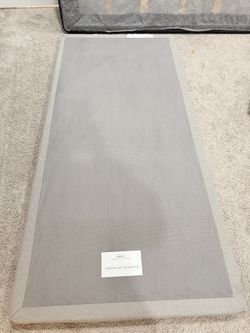 Twin XL Foundation / Box Spring — Gray