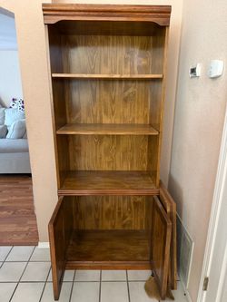 Wooden Bookshelves