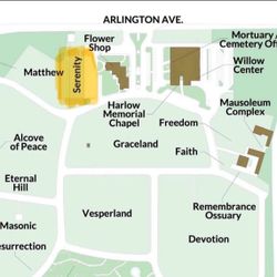 One Double Cemetery Plot With Burial Vaults