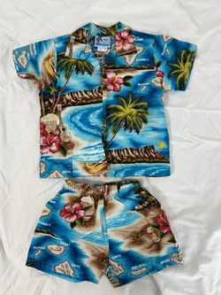 Toddler Hawaiian Outfit 3T