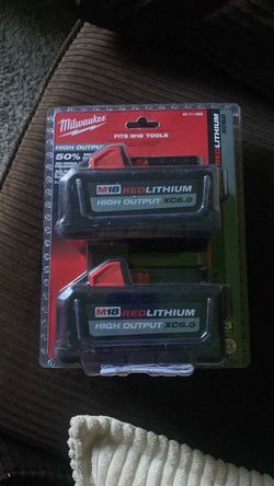 Milwaukee M18 Red Lithium High Output Xc6.0