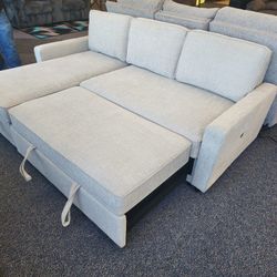 Mention Jon Green to the staff to confirm this price/offer! 🔥Kerle 2 Piece Sectional With Pop Up Bed Sofa Bed Couch 