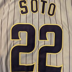 Brand New San Diego Padres Juan Soto Jersey With Tags - Men's Size XL