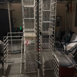 2 Wire Basket Storage 