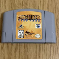 Nintendo 64 Duke Nukem Zero Hour 