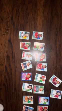 Panini stickers  1 dollar each