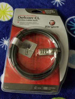 Targus laptop security