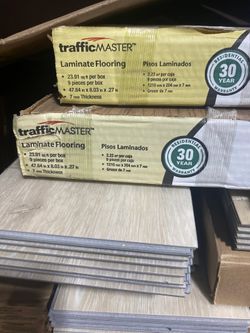 Traffic Master Laminate Flooring 23.91bsq ft