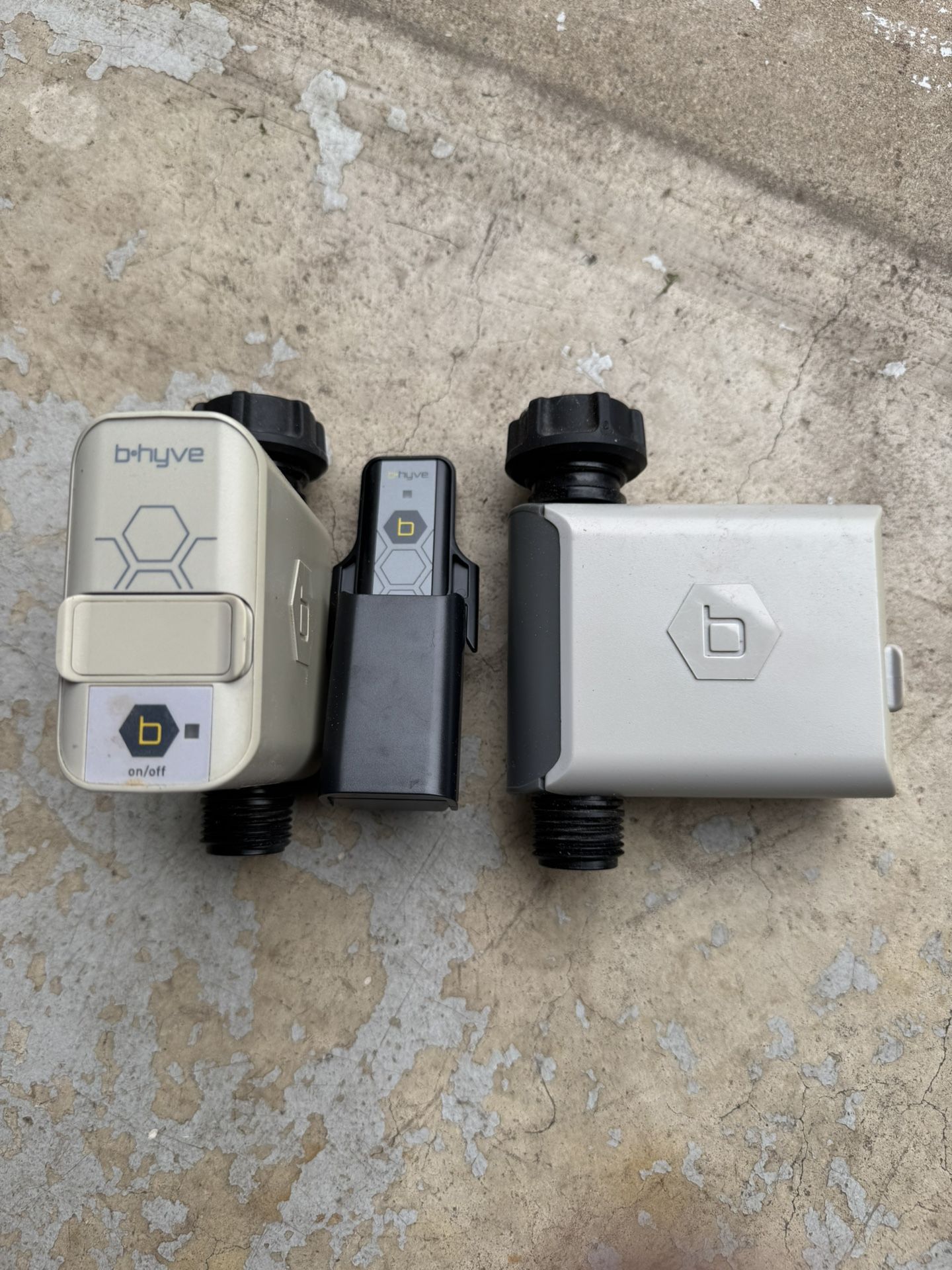 2 B-hyve Orbit Smart Hose Watering Timers