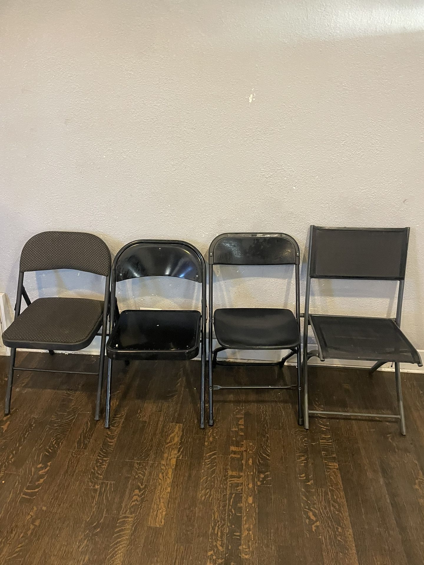 Folding chairs