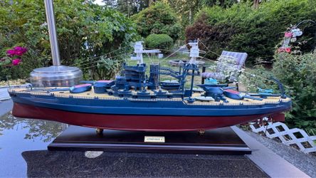 USS Pennsylvania BB-38, 36”Lx9”x5”