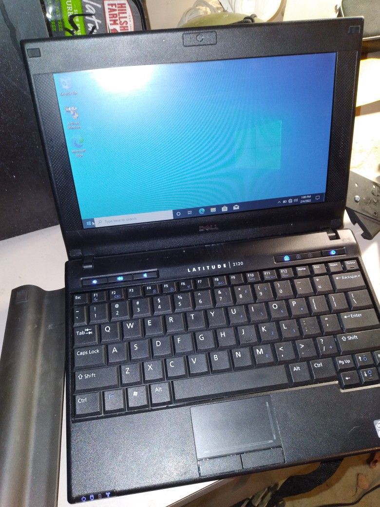Dell 2120 Laptop Windows 10 240gn Ssd. And Extra Battery Long Battery Life For Both.